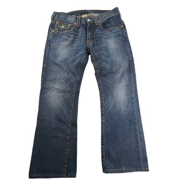 True religion brand jeans buddha flare size 36x28 -- A43